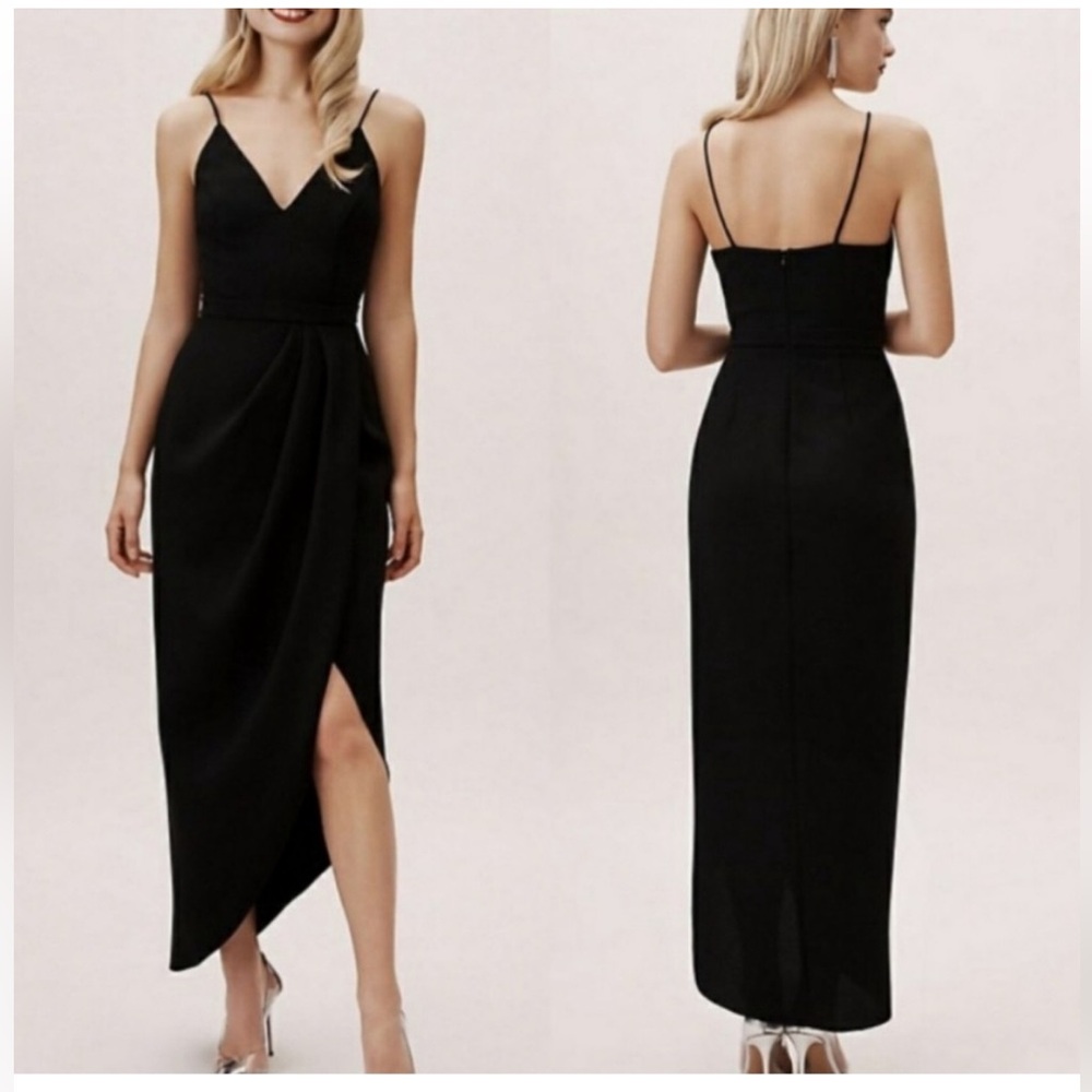 BHLDN Black formal dress